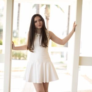 Habitual kids pleather dress